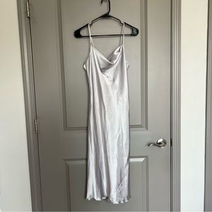 Bebe silk midi dress